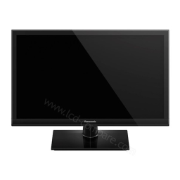 Panasonic TX32DW404 Operating instrustions | Fixfr