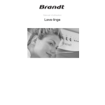 Brandt BWF5080E Manuel utilisateur