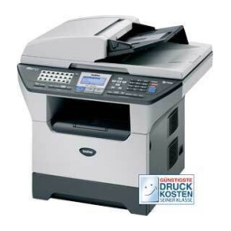 Brother MFC-8860DN Monochrome Laser Fax Guide d'installation rapide | Fixfr