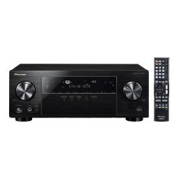 Pioneer VSX-1130 Manuel utilisateur | Fixfr