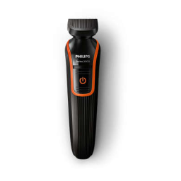 Philips QG3340/16 Multigroom series 3000 Tondeuse barbe et cheveux 7 en 1 Manuel utilisateur | Fixfr