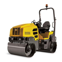 Wacker Neuson RD28-120o Tandem Roller Manuel utilisateur | Fixfr