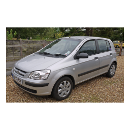 Hyundai Getz Manuel utilisateur | Fixfr