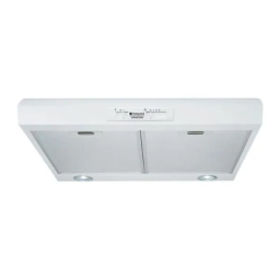 Ariston SL 16.1 (WH) Hood Manuel utilisateur | Fixfr