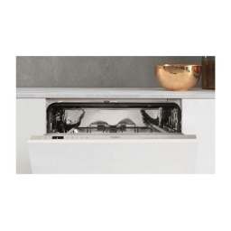 Whirlpool WIC 3C34 PE Dishwasher Manuel utilisateur | Fixfr