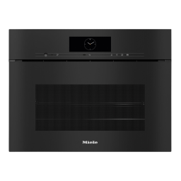 Miele DGC 7845 HCX Pro Four vapeur combiné compact  Manuel utilisateur | Fixfr