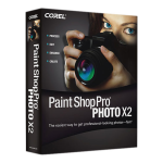 Corel PaintShop Pro Photo X2 Manuel utilisateur