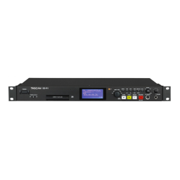 Tascam SS-R1 Manuel utilisateur | Fixfr