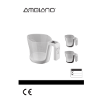 Ambiano GT-KSM-01 Kitchen scales Manuel utilisateur
