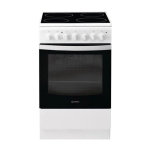 Indesit IS5V4PHW/E Cooker Manuel utilisateur