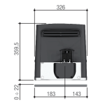 CAME BKS08AGS/12AGS/18AGS/22AGS SLIDING GATE AUTOMATION Installation manuel