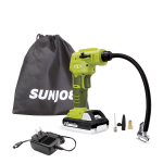 Sun Joe 24V-AJC-LTW 24-Volt iON+ Cordless Portable Air Compressor Kit Manuel du propri&eacute;taire