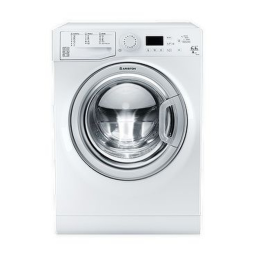 Ariston WMG 9437S EX Washing machine Manuel utilisateur | Fixfr