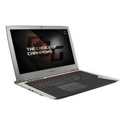 Asus ROG G701VO Laptop Manuel utilisateur | Fixfr