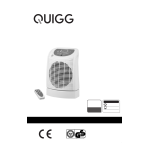 QUIGG GT-HL-04 Radiateur Soufflant: Chat IA &amp; PDF