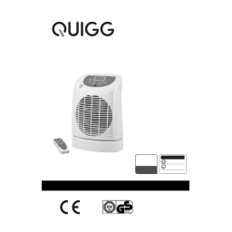 QUIGG GT-HL-04 Radiateur Soufflant: Chat IA & PDF | Fixfr