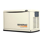 Generac 20 kVA G0070780 Standby Generator Manuel utilisateur