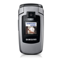 Samsung SGH-E380 Manuel utilisateur | Fixfr