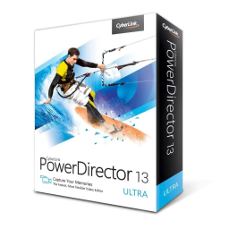 CyberLink PowerDirector 13 Mode d'emploi | Fixfr