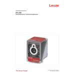 Leuze IPS 258i FIX-M3-102-I3-H Smart Kamera Manuel utilisateur