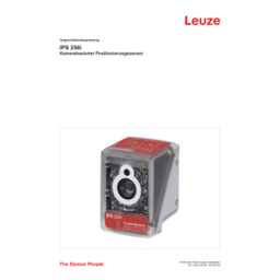 Leuze IPS 258i FIX-M3-102-I3-H Smart Kamera Mode d'emploi | Fixfr
