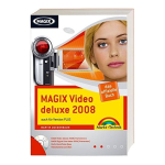 MAGIX Video Deluxe 2008 Mode d'emploi