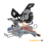 King Canada 8385N 10&quot; DUAL BEVEL SLIDING COMPOUND MITER SAW WITH TWIN LASER Manuel utilisateur