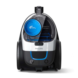 Philips FC9332/09 PowerPro Compact Aspirateur sans sac Manuel utilisateur | Fixfr