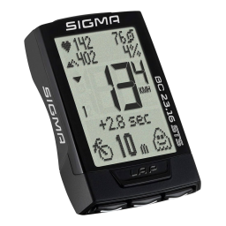 SIGMA SPORT BC 23.16 STS Manuel utilisateur | Fixfr