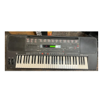 Yamaha psr-5700 Electronic Keyboard Manuel utilisateur