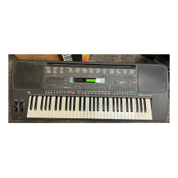 Yamaha psr-5700 Electronic Keyboard Manuel utilisateur | Fixfr
