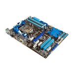 Asus P7P55D-E LX Motherboard Manuel utilisateur