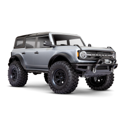 Traxxas TRX-4 2021 Bronco Mode d'emploi | Fixfr