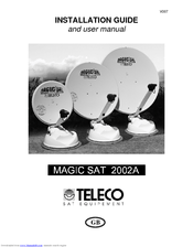 Teleco Magic Sat 2002A Manuel utilisateur | Fixfr