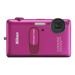 Nikon Coolpix S1200pj Manuel utilisateur | Fixfr