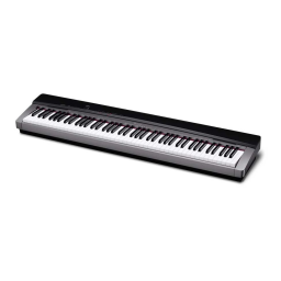 Casio Privia PX-130 : Mode d'emploi + Chat IA | Fixfr
