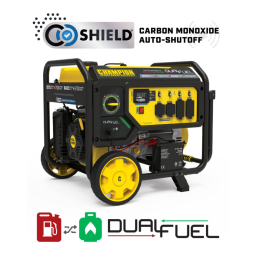 Champion Power Equipment 201227 4500-Watt Inverter with CO Shield® Manuel utilisateur | Fixfr