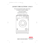 Aeg-Electrolux L12700VIT Manuel utilisateur