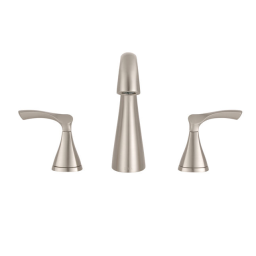 Delta 35748LF-SP Sandover Spotshield Brushed Nickel 2-handle Widespread WaterSense Bathroom Sink Faucet Manuel utilisateur | Fixfr