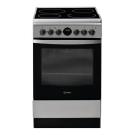 Indesit IS5V8CHX/E Cooker Manuel utilisateur