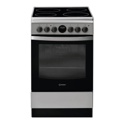 Indesit IS5V8CHX/E Cooker Manuel utilisateur | Fixfr