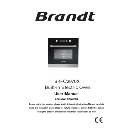 Brandt BKFC2070X : Manuel d'instructions + AI Chat | Fixfr
