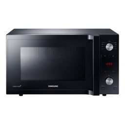 Samsung MC455TFRCBB Micro-ondes Combiné 45L Noir Samsung - Manuel utilisateur | Fixfr