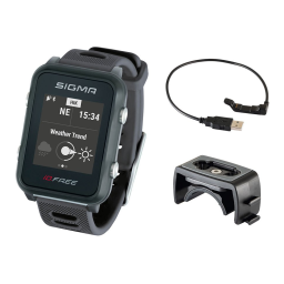 SIGMA SPORT iD Free Mode d'emploi | Fixfr
