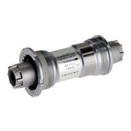 Shimano BB-7710 Jeu de pédalier Manuel utilisateur | Fixfr