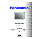 Panasonic TX28PS1F Operating instrustions