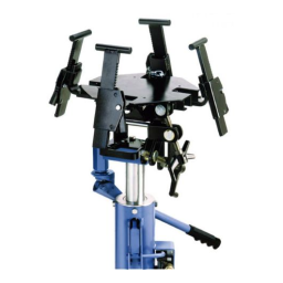 OTC 1728 Air-Assisted 1,000 lb. Capacity High-Lift Transmission Jack Mode d'emploi | Fixfr