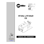 Miller ST-24W, ST-24WD Manuel utilisateur