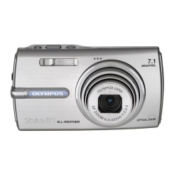 Olympus Stylus 780 Manuel utilisateur | Fixfr