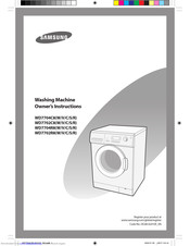 Samsung WD7702R8C/YMF Manuel utilisateur | Fixfr